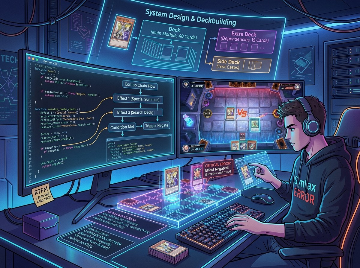 Yu-Gi-Oh! for Programmers in 2026: Why the Game Feels Like Debugging a Distributed System with Dragons